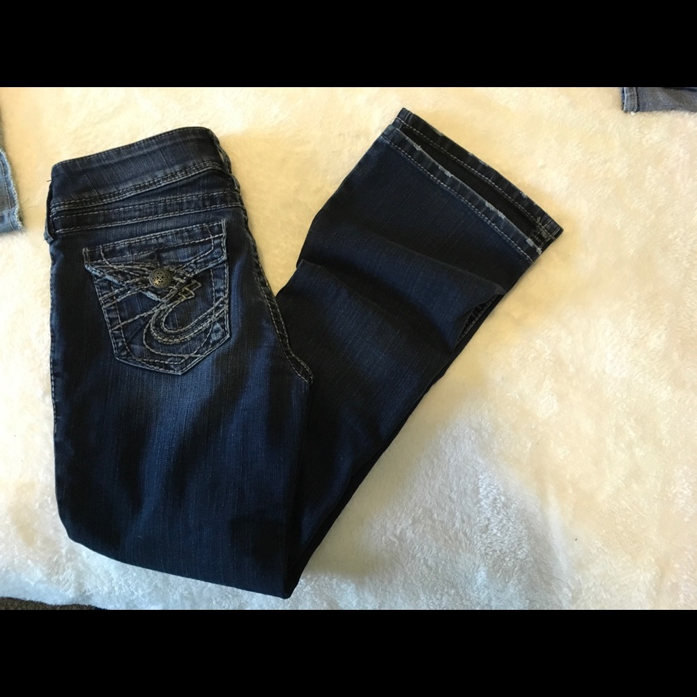 Silver jeans